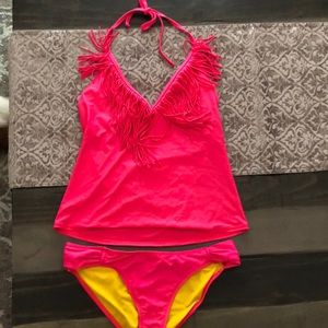 Jessica Simpson tankini swimsuit. EUC